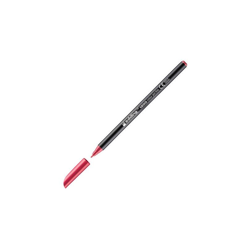 (1200-19) EDDING ROTULADOR 1200 PUNTA FINA CARMIN (1200-19) EDDING ROTULADOR 1200 PUNTA FINA CARMIN