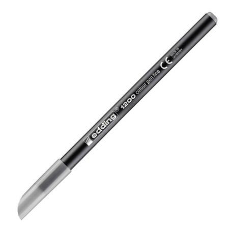 (1200-26) EDDING ROTULADOR 1200 PUNTA FINA GRIS PLATA