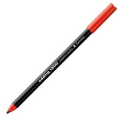 (1300-02) EDDING ROTULADOR 1300 TRAZO MEDIO ROJO