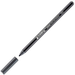 (1300-12) EDDING ROTULADOR 1300 TRAZO MEDIO GRIS