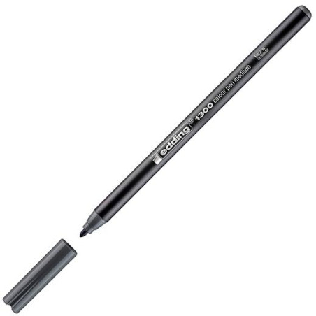 (1300-12) EDDING ROTULADOR 1300 TRAZO MEDIO GRIS