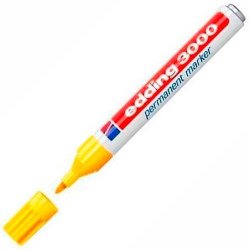 (3000-05) EDDING MARCADOR PERMANENTE 3000 AMARILLO