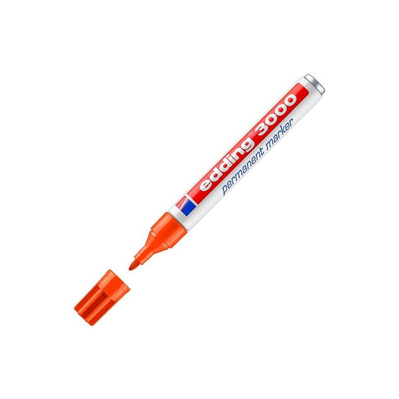 (3000-06) EDDING MARCADOR PERMANENTE 3000 NARANJA (3000-06) EDDING MARCADOR PERMANENTE 3000 NARANJA