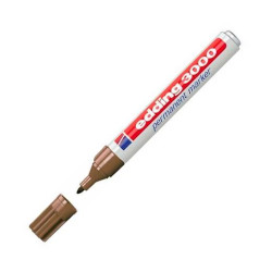 (3000-07) EDDING MARCADOR PERMANENTE 3000 MARRÓN