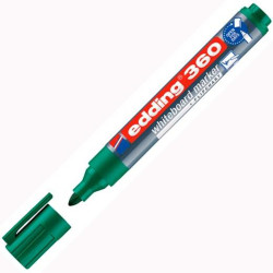 (360-04) EDDING MARCADOR PIZARRA BLANCA 360 RELLENABLE VERDE
