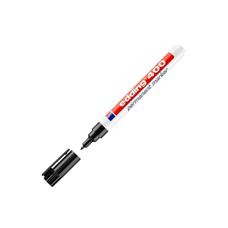 (400-01) EDDING MARCADOR PERMANENTE 400 NEGRO (400-01) EDDING MARCADOR PERMANENTE 400 NEGRO