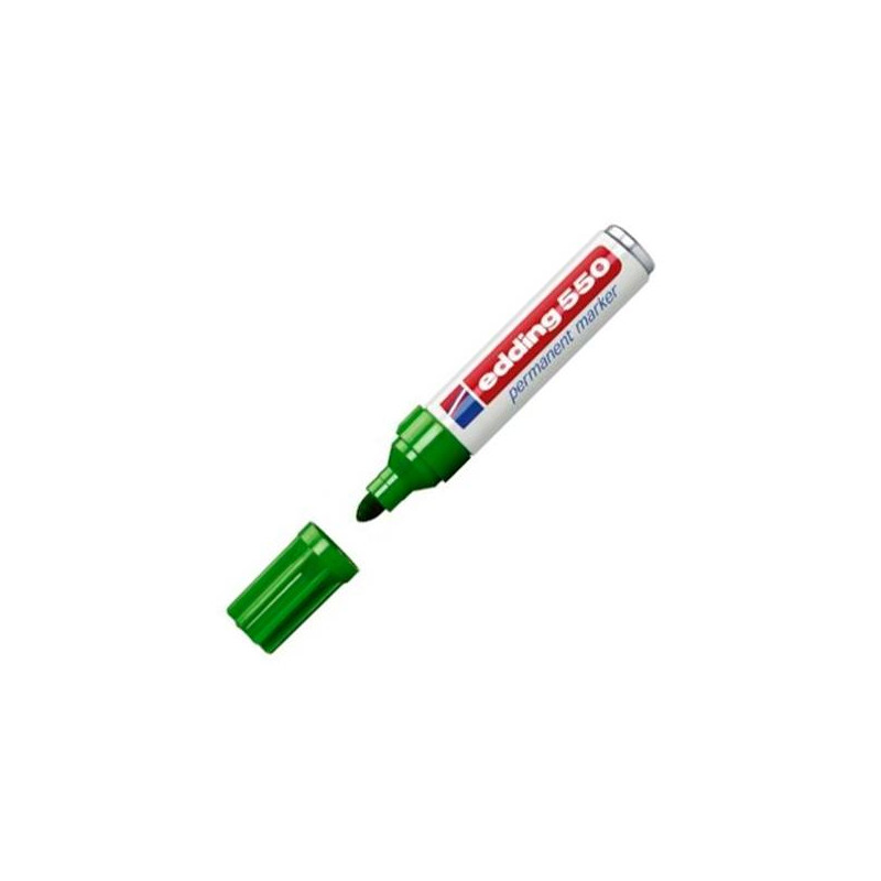 (550-04) EDDING MARCADOR PERMANENTE 550 VERDE (550-04) EDDING MARCADOR PERMANENTE 550 VERDE