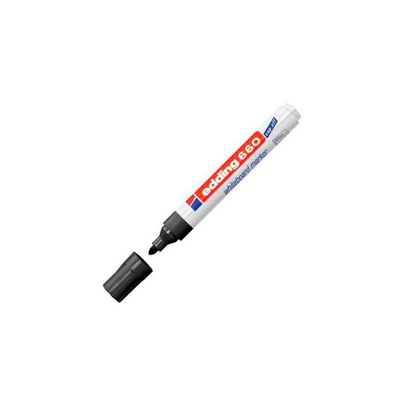 (660-01) EDDING MARCADOR PIZARRA BLANCA 660 RELLENABLE NEGRO (660-01) EDDING MARCADOR PIZARRA BLANCA 660 RELLENABLE NEGRO