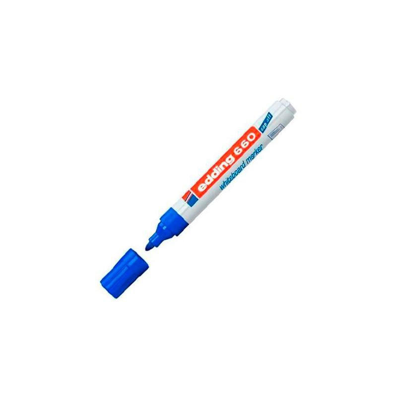 (660-03) EDDING MARCADOR PIZARRA BLANCA 660 RELLENABLE AZUL (660-03) EDDING MARCADOR PIZARRA BLANCA 660 RELLENABLE AZUL