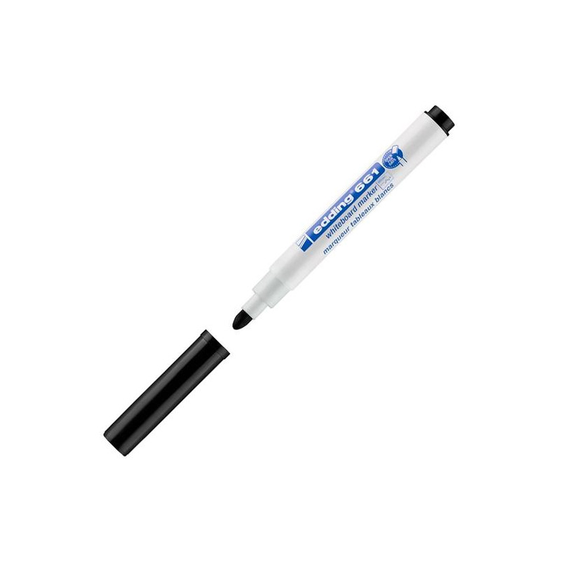 (661-01) EDDING MARCADOR PIZARRA BLANCA 661 NEGRO (661-01) EDDING MARCADOR PIZARRA BLANCA 661 NEGRO