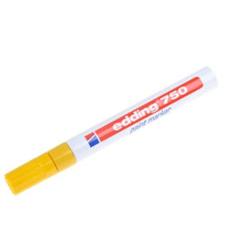 (750-05) EDDING MARCADOR PERMANENTE TINTA OPACA 750 AMARILLO