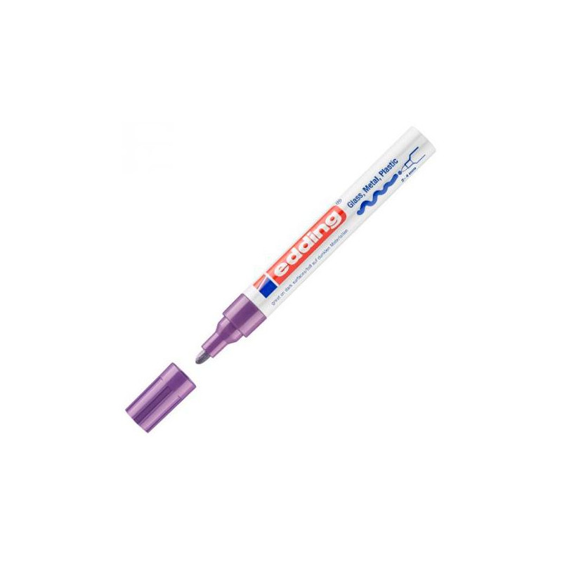 (750-08) EDDING MARCADOR PERMANENTE 750 TINTA OPACA BRILLANTE VIOLETA (750-08) EDDING MARCADOR PERMANENTE 750 TINTA OPACA BRILLANTE VIOLETA