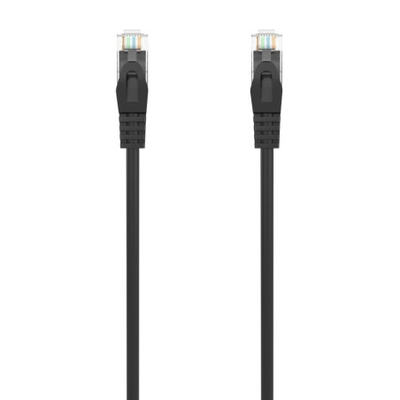 (A145-0585) AISENS CABLE DE RED LATIGUILLO RJ45 LSZH CAT.6 UTP AWG24 NEGRO 30 CM
