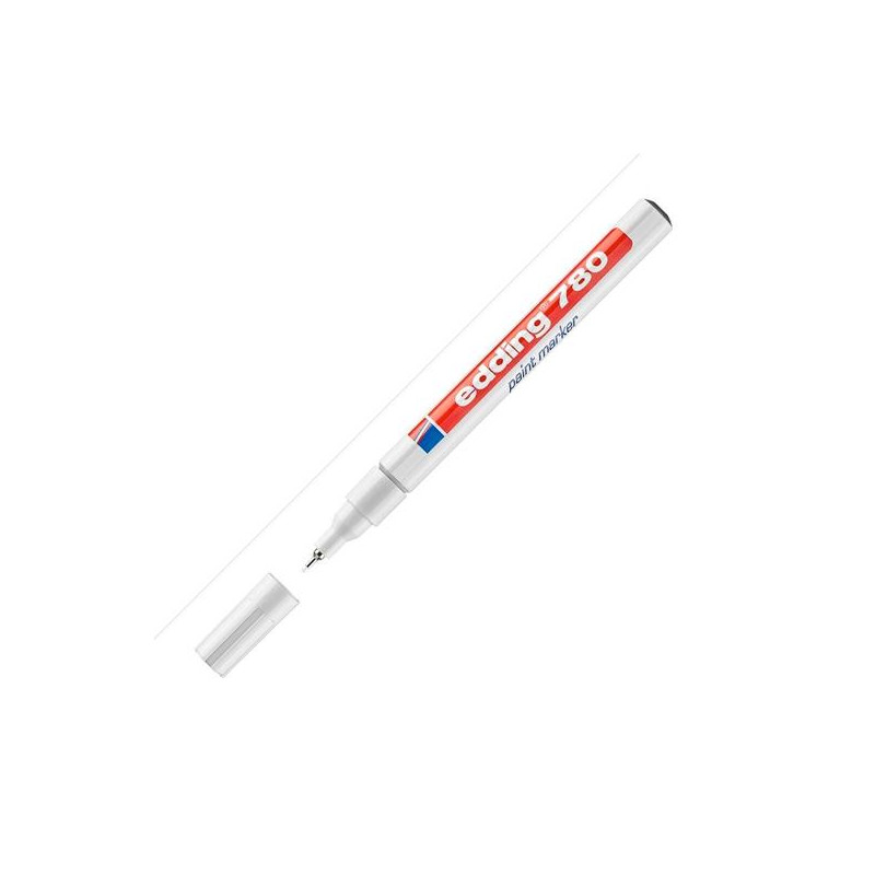 (780-49) EDDING MARCADOR PERMANENTE 780 BLANCO (780-49) EDDING MARCADOR PERMANENTE 780 BLANCO