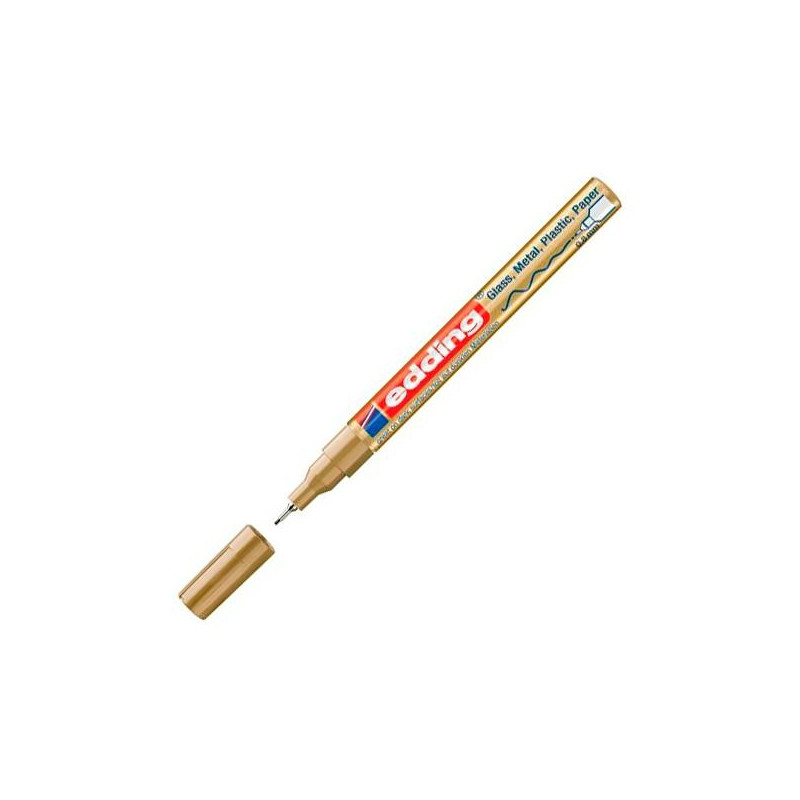 (780-53) EDDING MARCADOR PERMANENTE 780 ORO (780-53) EDDING MARCADOR PERMANENTE 780 ORO