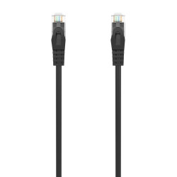 (A145-0586) AISENS CABLE DE RED LATIGUILLO RJ45 LSZH CAT.6 UTP AWG24 NEGRO 0