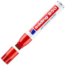 (850-02) EDDING MARCADOR PERMANENTE 850 ROJO