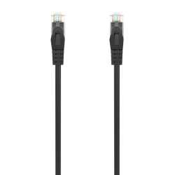 (A145-0587) AISENS CABLE DE RED LATIGUILLO RJ45 LSZH CAT.6 UTP AWG24 NEGRO 1