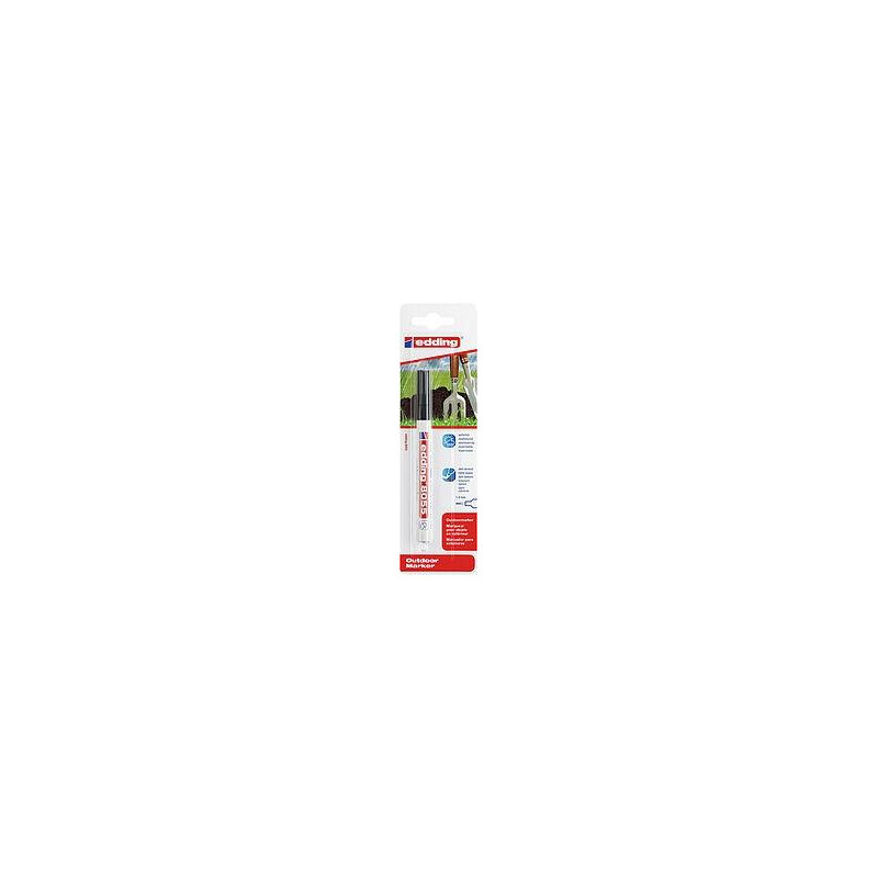 (e-8055-1-01) EDDING MARCADOR PERMANENTE PARA EXTERIOR 8055 NEGRO BLISTER (e-8055-1-01) EDDING MARCADOR PERMANENTE PARA EXTERIOR 8055 NEGRO BLISTER