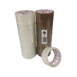 (EKR012) EKRIT PRECINTO EMBALAJE ROLLO 48MM X 66M PACK 6 UD MARRÓN