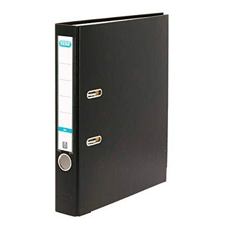(100023260) ELBA ARCHIVADOR PALANCA RADO TOP LOMO 50MM A4 C/CANTONERAS CARTÓN FORRADO PP NEGRO