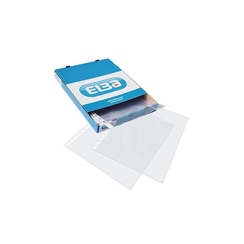 (400005366) ELBA FUNDAS MULTITALADRO 16 PP CRISTAL FOLIO 70 MICRAS STANDARD -100U- (400005366) ELBA FUNDAS MULTITALADRO 16 PP CRISTAL FOLIO 70 MICRAS STANDARD -100U-