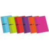 (100430081) ENRI CUADERNO ESPIRAL 80H 1/4 60GR 4X4MM C/MARGEN TAPAS DURAS C/SURTIDOS