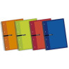 (100430093) ENRI CUADERNO ESPIRAL MICROPERFORADO 120H+40H A4+ 5X5MM 4 TALADROS 5 BANDAS COLOR T/EXTRADURAS C/SURTIDOS