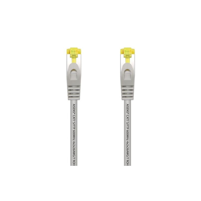 (A146-0333) AISENS CABLE DE RED LATIGUILLO RJ45 LSZH CAT.7 600MHZ S/FTP PIMF AWG26 GRIS 50CM (A146-0333) AISENS CABLE DE RED LATIGUILLO RJ45 LSZH CAT.7 600MHZ S/FTP PIMF AWG26 GRIS 50CM