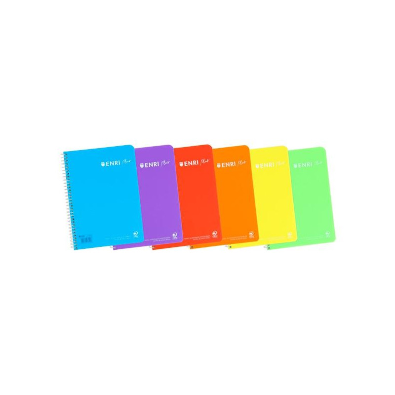 (400133587) ENRI CUADERNO ESPIRAL 80 HOJAS 90GR PAUTA 3 (400133587) ENRI CUADERNO ESPIRAL 80 HOJAS 90GR PAUTA 3