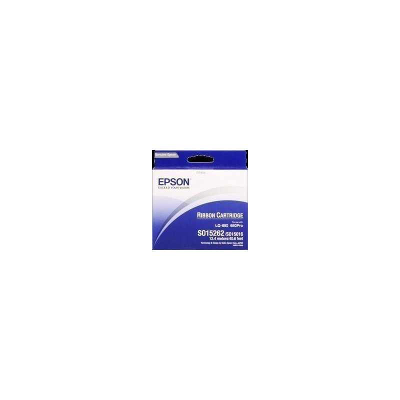 (C13S015262) EPSON CINTA NEGRO NYLON LQ-670/680/860/1060/2500/2550 DLQ-2000 (S015016) (C13S015262) EPSON CINTA NEGRO NYLON LQ-670/680/860/1060/2500/2550 DLQ-2000 (S015016)
