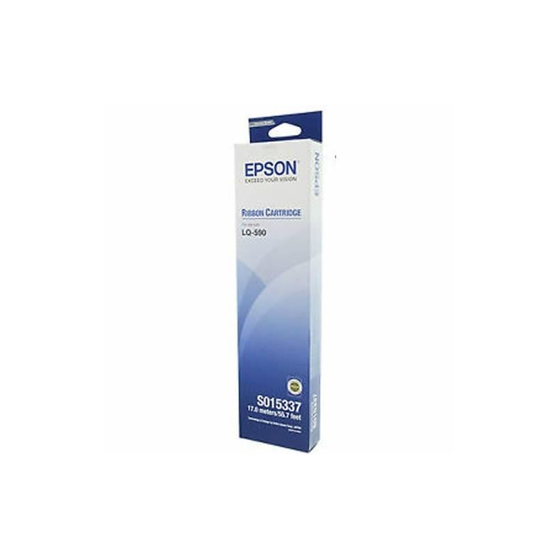 (C13S015337) EPSON CINTA NEGRO NYLON LQ-590 (C13S015337) EPSON CINTA NEGRO NYLON LQ-590