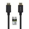 (A150-0422) AISENS CABLE HDMI V2.1 PREMIUM ALTA VELOCIDAD HEC 8K@60HZ 48GBPS A/M - A/M NEGRO 1