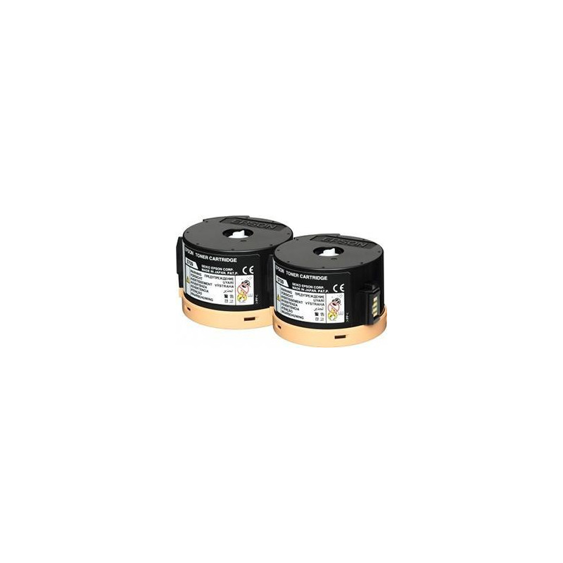 (C13S050710) EPSON ACULASER AL-M200DN/M200DW TONER NEGRO (PACK 2) (C13S050710) EPSON ACULASER AL-M200DN/M200DW TONER NEGRO (PACK 2)