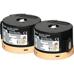 (C13S050711) EPSON ACULASER AL-M200DN/M200DW TONER NEGRO RETORNABLE (PACK 2)