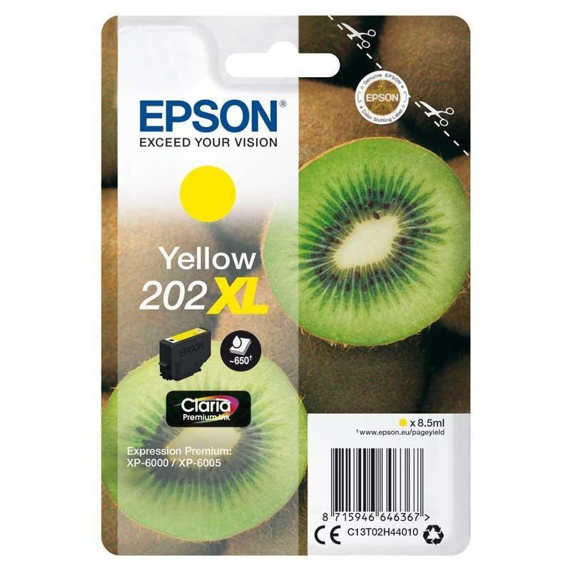 (C13T02H44010) EPSON SINGLEPACK YELLOW 202XL CLARIA PREMIUM INK (C13T02H44010) EPSON SINGLEPACK YELLOW 202XL CLARIA PREMIUM INK