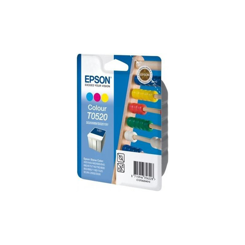 (C13T05204010) EPSON STYLUS COLOR 400/600/440/ 460/640/ 660 CARTUCHO COLOR (C13T05204010) EPSON STYLUS COLOR 400/600/440/ 460/640/ 660 CARTUCHO COLOR