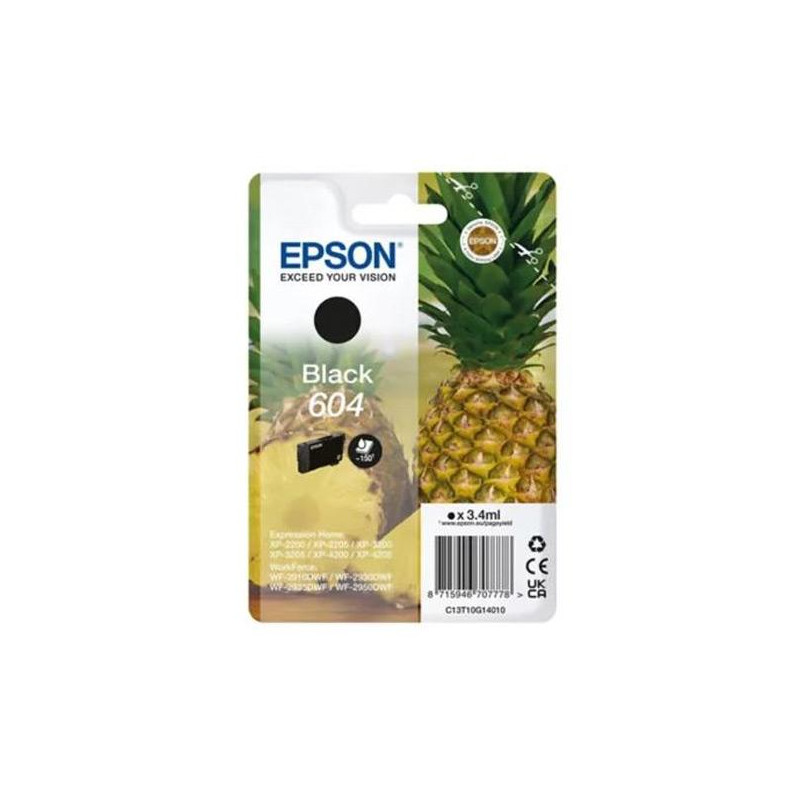 (C13T10G14010) EPSON TINTA NEGRO 604 XP-2200 (C13T10G14010) EPSON TINTA NEGRO 604 XP-2200