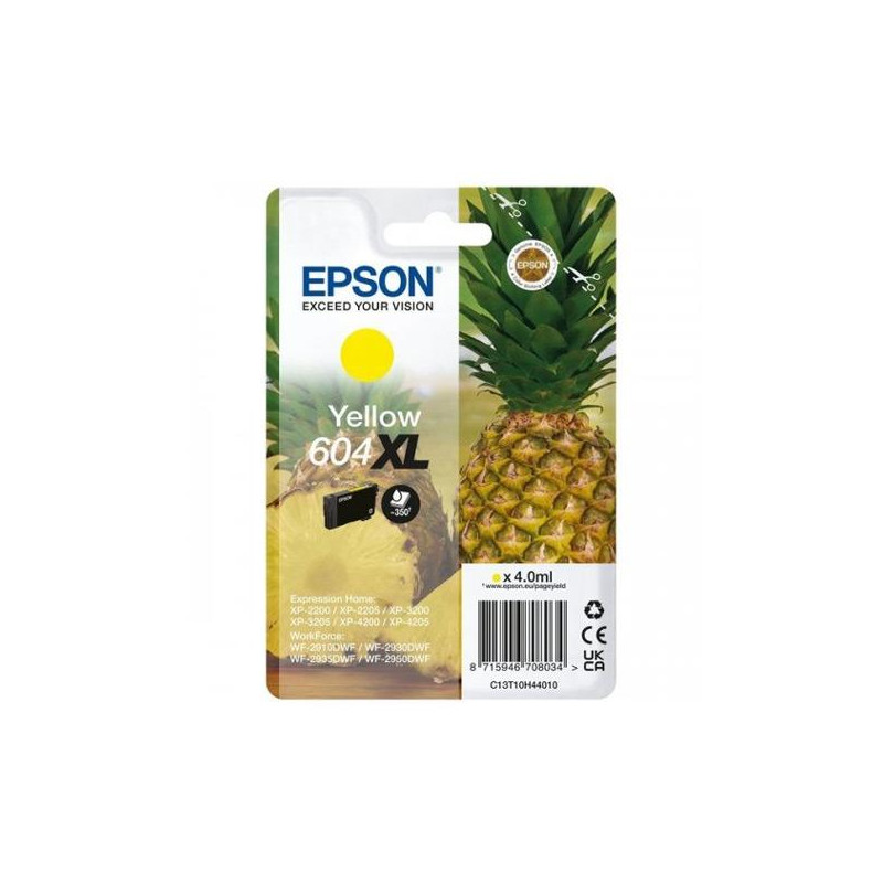 (C13T10H44010) EPSON TINTA AMARILLO XP-2200 (C13T10H44010) EPSON TINTA AMARILLO XP-2200