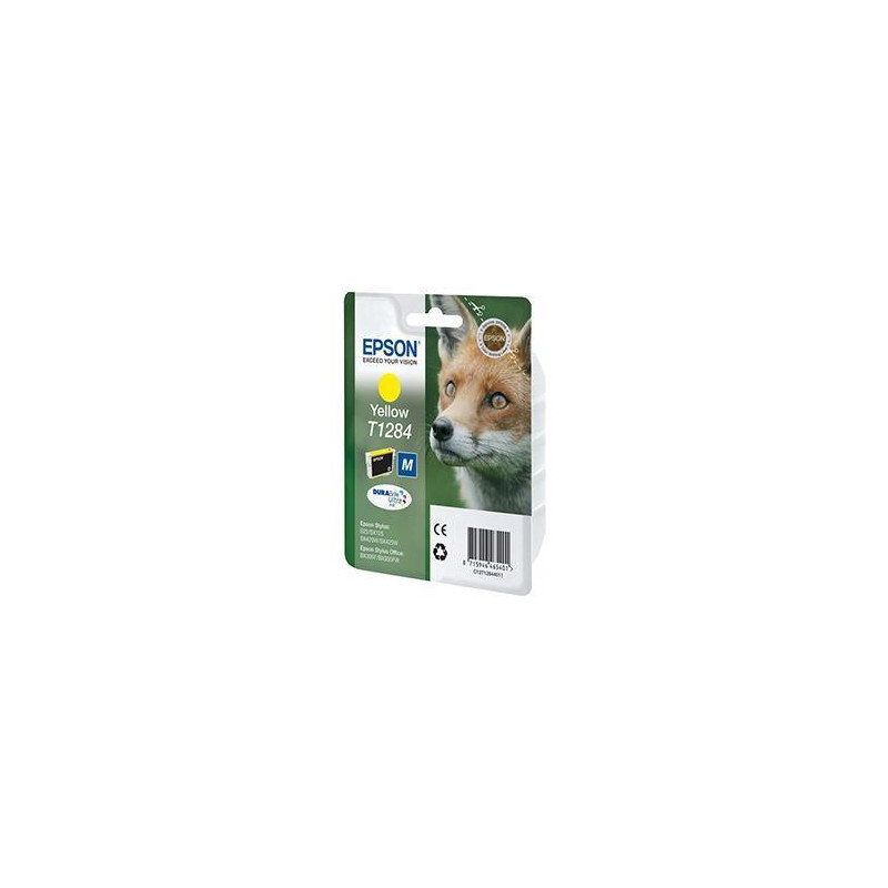 (C13T12844012) EPSON TINTA AMARILLO STYLUS S22/SX 235W /420W/425W/ OFFICE BX305F (C13T12844012) EPSON TINTA AMARILLO STYLUS S22/SX 235W /420W/425W/ OFFICE BX305F