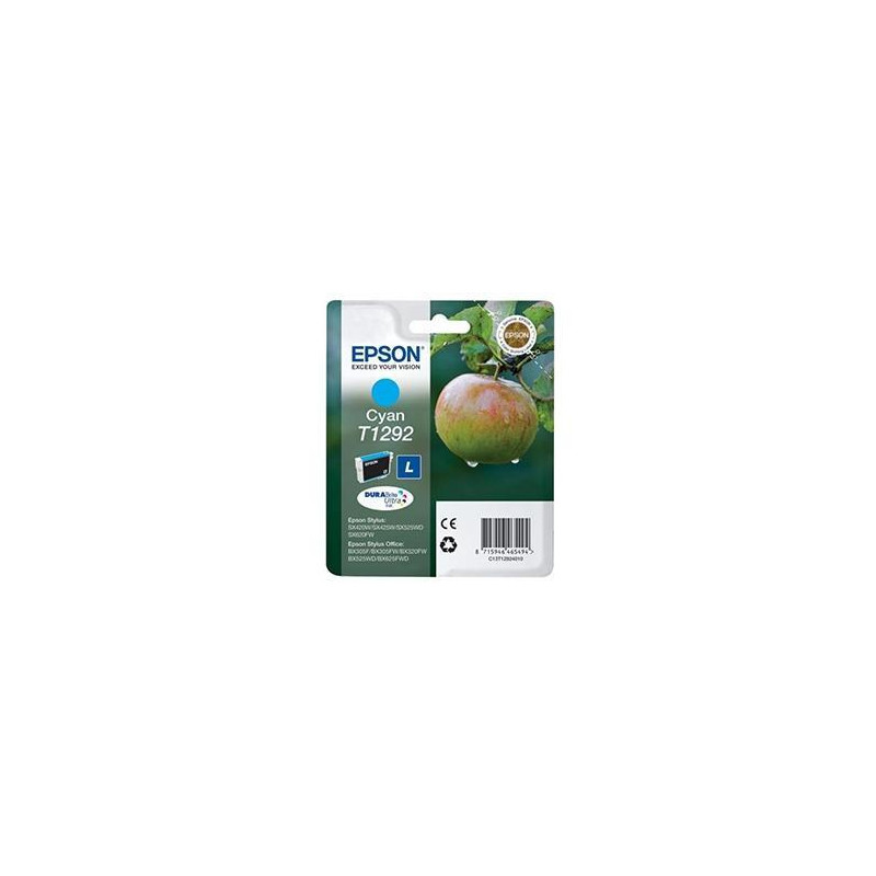 (C13T12924012) EPSON TINTA CIAN STYLUS SX 235W /420W/425W/ OFFICE BX305F/320FW (C13T12924012) EPSON TINTA CIAN STYLUS SX 235W /420W/425W/ OFFICE BX305F/320FW