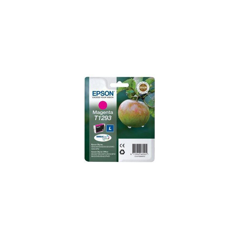 (C13T12934012) EPSON TINTA MAGENTA STYLUS SX 235W /420W/425W/ OFFICE BX305F/320FW (C13T12934012) EPSON TINTA MAGENTA STYLUS SX 235W /420W/425W/ OFFICE BX305F/320FW