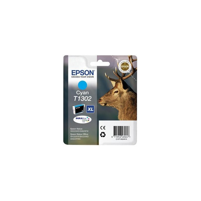 (C13T13024012) EPSON TINTA CIAN STYLUS OFFICE BX320FW (C13T13024012) EPSON TINTA CIAN STYLUS OFFICE BX320FW