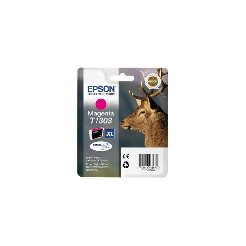 (C13T13034012) EPSON TINTA MAGENTA STYLUS OFFICE BX320FW (C13T13034012) EPSON TINTA MAGENTA STYLUS OFFICE BX320FW