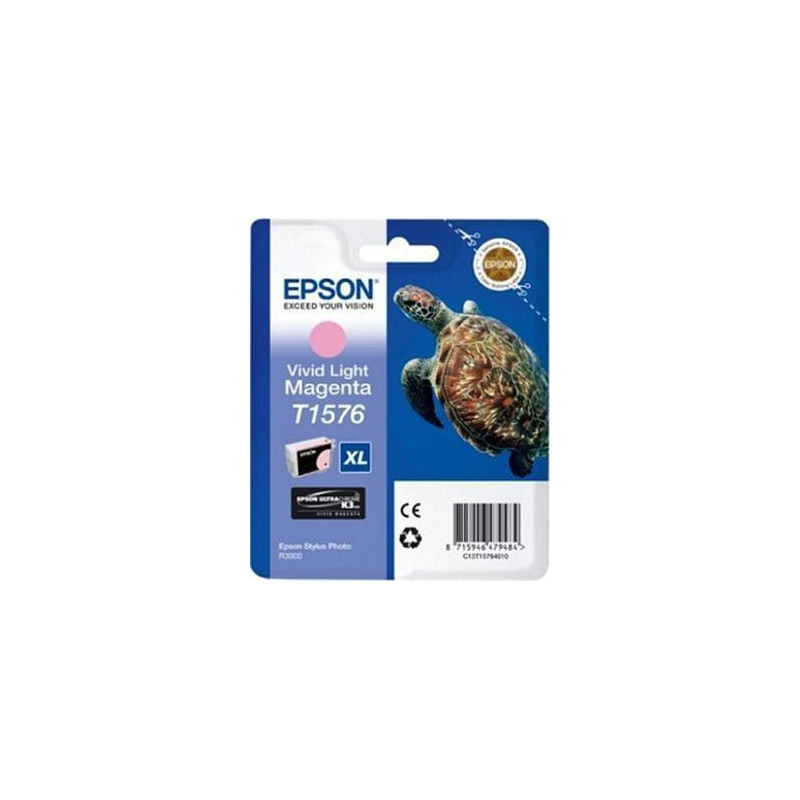 (C13T15764010) EPSON STYLUS PHOTO R3000 CARTUCHO MAGENTA VIVO CLARO (C13T15764010) EPSON STYLUS PHOTO R3000 CARTUCHO MAGENTA VIVO CLARO