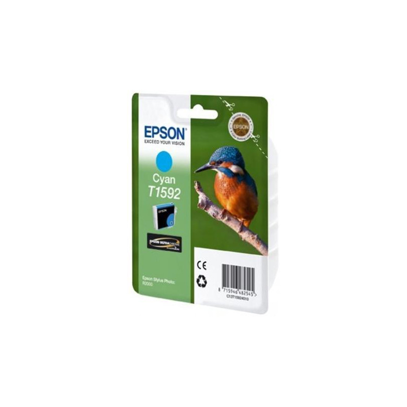 (C13T15924010) EPSON STYLUS PHOTO R2000 CARTUCHO CIAN