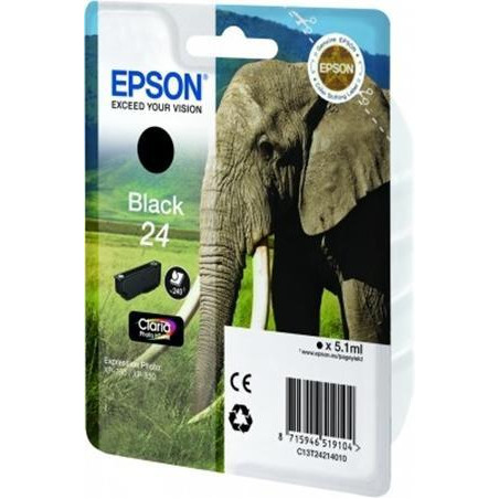 (C13T24214012) EPSON CLARIA PHOTO HD INK CARTUCHO NEGRO 24 EXPRESSION PHOTO XP-950