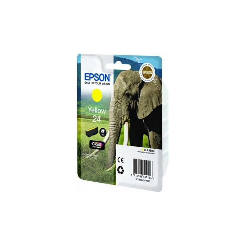 (C13T24244012) EPSON CLARIA PHOTO HD INK CARTUCHO AMARILLO 24 EXPRESSION PHOTO XP-950