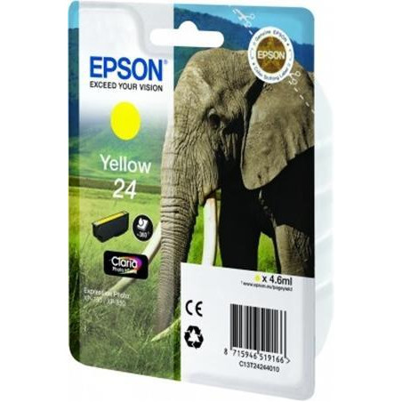 (C13T24244012) EPSON CLARIA PHOTO HD INK CARTUCHO AMARILLO 24 EXPRESSION PHOTO XP-950