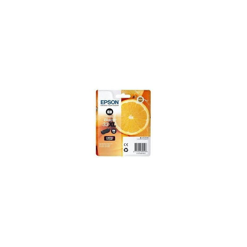 (C13T33614012) EPSON TINTA NEGRO FHOTO EXPRESSION HOME XP-530 - 33 XL (C13T33614012) EPSON TINTA NEGRO FHOTO EXPRESSION HOME XP-530 - 33 XL